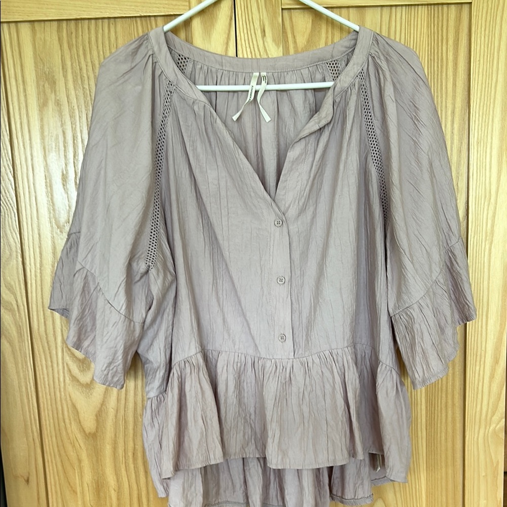 Women's Anthropogie Peplum Blouse